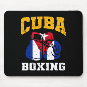 Cuba Bokshandschoenen Cubaanse vlag Boksen Team Cu Muismat