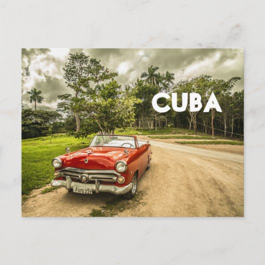 Cuba Briefkaart (Voorkant)