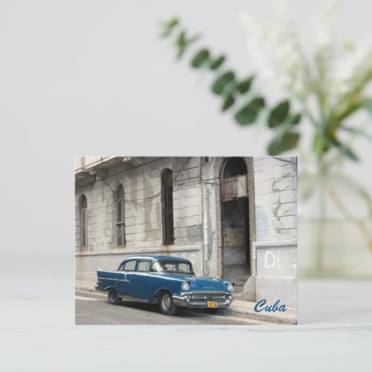  cuba briefkaart (Staand voorkant)