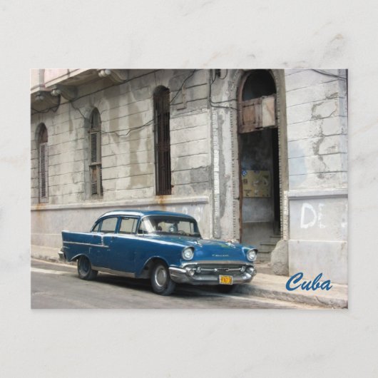  cuba briefkaart (Voorkant)