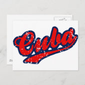 Cuba Briefkaart (Voorkant / Achterkant)