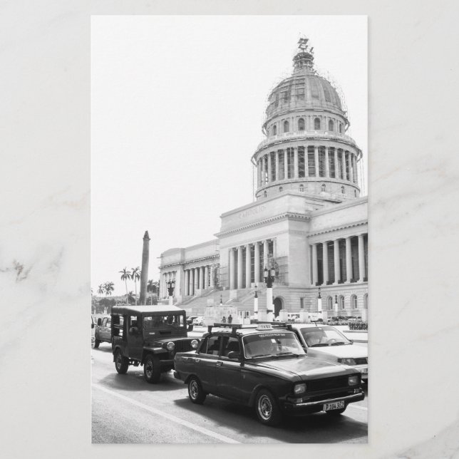 Cuba,  briefkaart Havana (Voorkant)