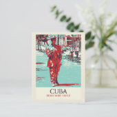 Cuba, Caraïbes, statue de Benny Moré Carte postale (Debout devant)