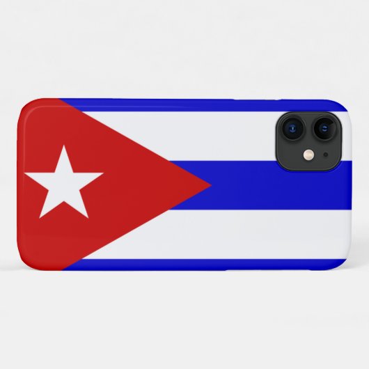 Cuba Case-Mate iPhone Case (Achterkant (horizontaal))