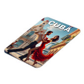 Cuba Cha-Cha dansers Magneet (Linkerzijde)