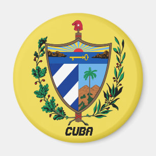 Cuba Coat Arms Kitchen Magnet Magneet