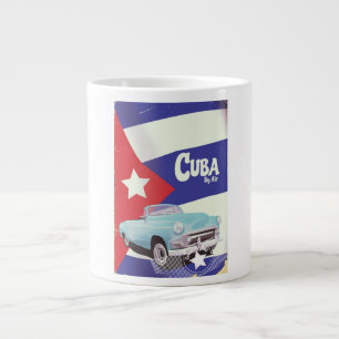 Cuba door de lucht extra grote beker