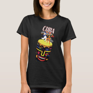 Cuba Drum Dansers Reis T-Shirt