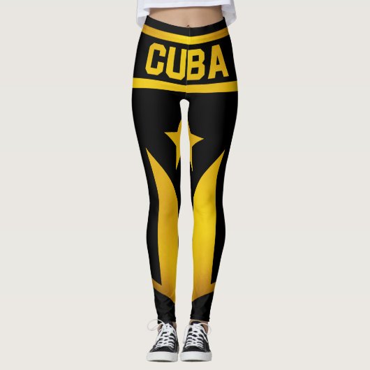 Cuba Emblem Leggings (Voorkant)
