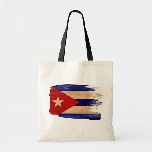 Cuba Flag Canvas tassen (Voorkant)