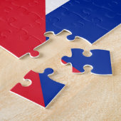 Cuba Flag Jigzaag Puzzle Legpuzzel (Zijkant)