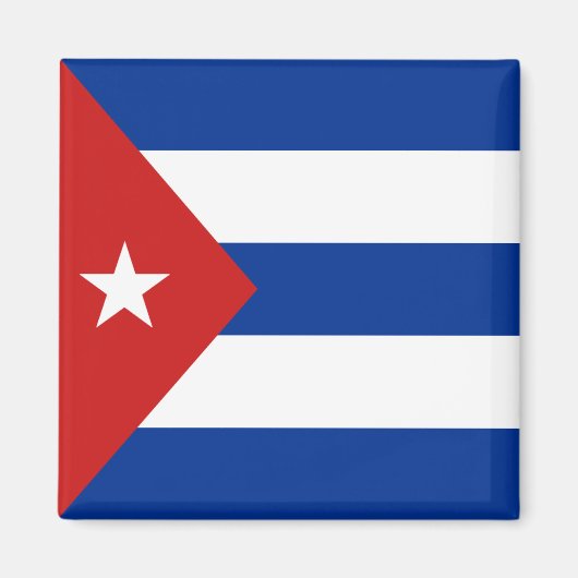 Cuba Flag Magnet Magneet (Voorkant)