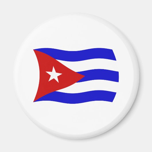 Cuba Flag Magnet Magneet (Voorkant)