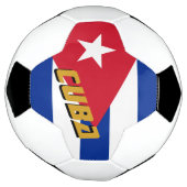 Cuba Football & drapeau cubain / Sports (Tourné)