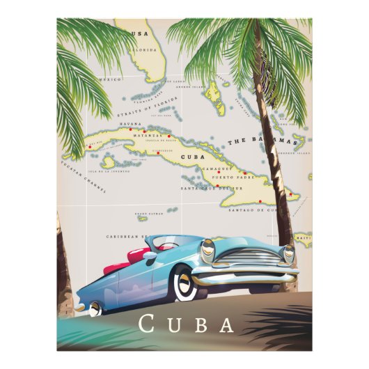 Cuba Foto Afdruk (Voorkant)