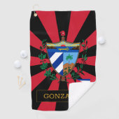 Cuba Golf & premium Cubaanse vlag / Patriots Golfhanddoek (Insitu)
