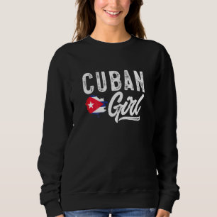 Cuba Grafisch voor vrouwen meisjes kinderen Cubaan Trui
