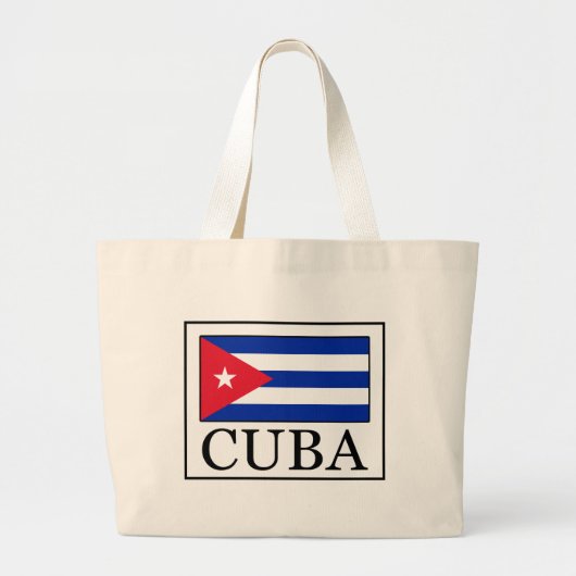 Cuba Grote Tote Bag (Voorkant)
