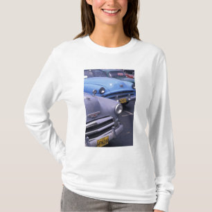 Cuba, Havana. Klassieke auto's uit de jaren 50 T-shirt