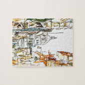 Cuba Havana met hoofdletters Legpuzzel (Horizontaal)