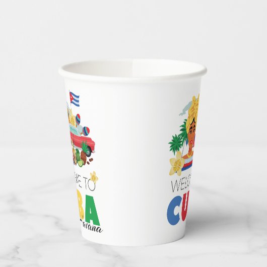 Cuba Havana Papieren Bekers (Links)