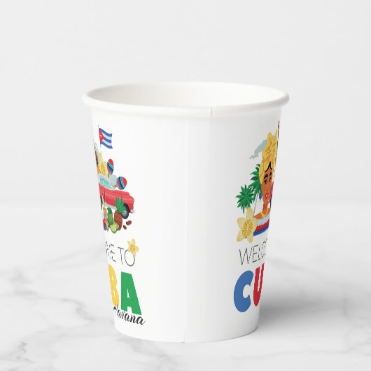 Cuba Havana Papieren Bekers (Rechts)