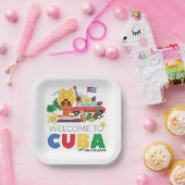 Cuba Havana Papieren Bordje (Feest)