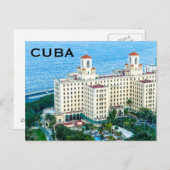 Cuba Havana Tourisme Vintage voyage Ajouter Carte (Devant / Derrière)