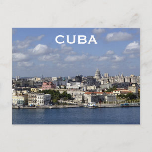 Cuba Havana Vintage Travel Toerisme Briefkaart