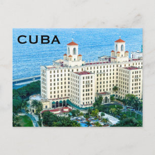 Cuba Havana Vintage Travel Tourism Add Briefkaart