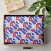 Cuba Heart Flag Tissuepapier (Geschenk)