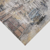  Cuba | Historische ontkoppeling van Havana Tissuepapier (Detail)