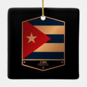 Cuba Keramisch Ornament (Achterkant)