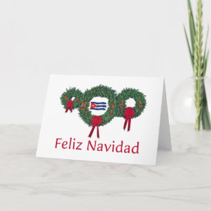 Cuba Kerst 2 Feestdagen Kaart