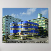 Cuba: Kunstdecoarchitectuur Poster (Voorkant)