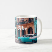 Cuba : La Mug de café de vacances "Cuba Vibe" (Devant droit)