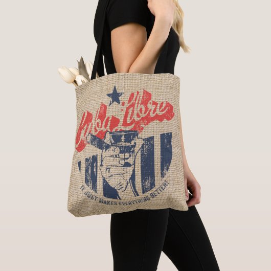 Cuba Libre Canvas tas (Dichtbij)