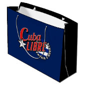 Cuba Libre Motto Groot Cadeauzakje (Achterkant Gekanteld)