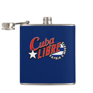 Cuba Libre Motto Heupfles