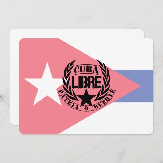 Cuba Libre Motto Laurels (Voorkant / Achterkant)