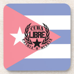 Cuba Libre Motto Laurels Onderzetter