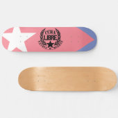 Cuba Libre Motto Laurels Skateboard (Horizontaal)