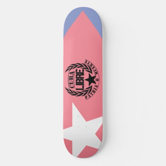 Cuba Libre Motto Laurels Skateboard (Voorkant)