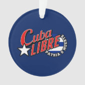Cuba Libre Motto Ornament (voorkant)