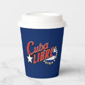 Cuba Libre Motto Papieren Bekers (Voorkant)