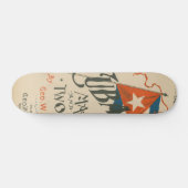  Cuba Libre-reis Skateboard (Horizontaal)