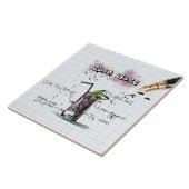 Cuba Libre Tegeltje (Zijkant)