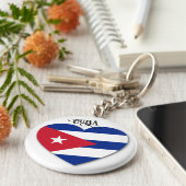 Cuba Love Sleutelhanger (Zijkant)
