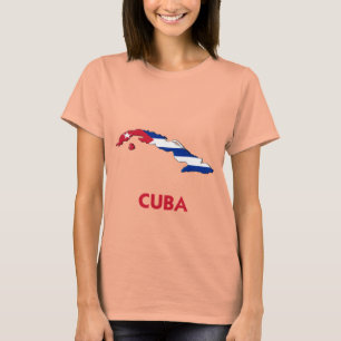 CUBA MAP T-SHIRT