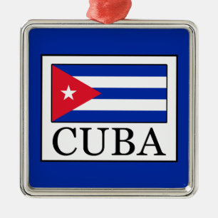Cuba Metalen Ornament